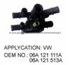 thermostat assembly water flange for VW 06A 121 111A