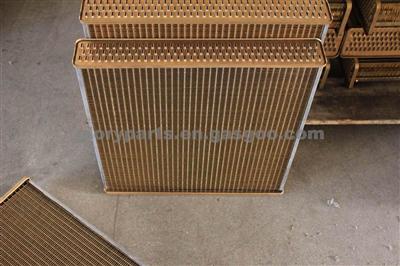 Brass Copper Radiator Core Flat Fin