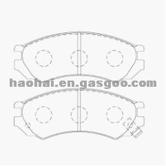 BRAKE PAD 41060-58X02 NISSAN