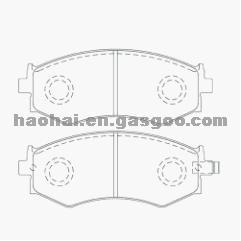 BRAKE PAD 4106M-85X02 NISSAN