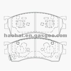 BRAKE PAD GAZA-26-330 MAZDA