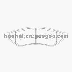 BRAKE PAD 96496763 Chevrolet