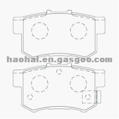 BRAKE PAD 45022-SM4-G01 HONDA