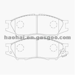 BRAKE PAD 4106M-4MX02 NISSAN