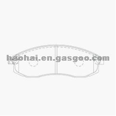 BRAKE PAD 4106M-38X02 NISSAN