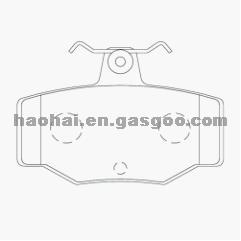 BRAKE PAD 44060-3PX02 NISSAN