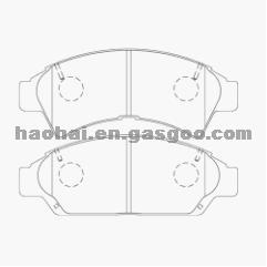 BRAKE PAD 04465-12081 TOYOTA