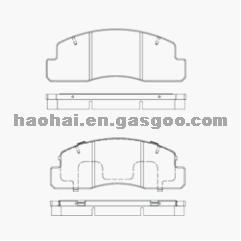 BRAKE PAD 04465-36020 TOYOTA