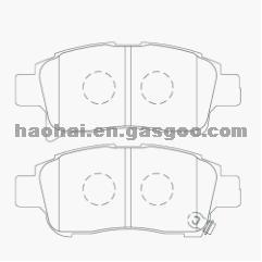 BRAKE PAD 04465-59020 TOYOTA