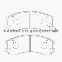 BRAKE PAD G225-33-28Z MAZDA