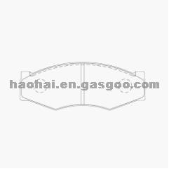 BRAKE PAD 41060-28X02 NISSAN