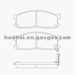 BRAKE PAD S083-33-28Z MAZDA