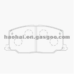 BRAKE PAD 04465-20040 TOYOTA