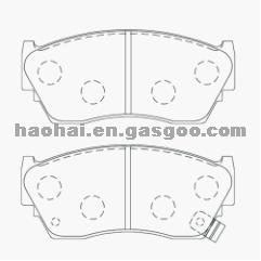 BRAKE PAD 4106M-5YZ02 NISSAN