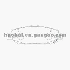 BRAKE PAD 04466-30030 TOYOTA