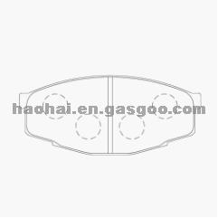 BRAKE PAD 04465-YZZ58 TOYOTA