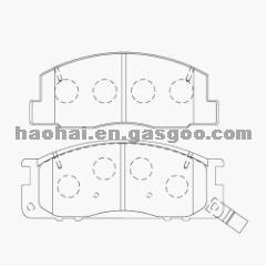 BRAKE PAD 04465-YZZ61 TOYOTA