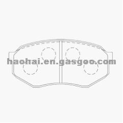 BRAKE PAD 04465-YZZ55 TOYOTA