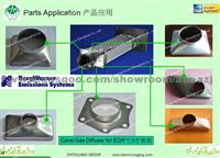 Gas Diffuser for Emissions System Drawn Tensile Parts Aisi439