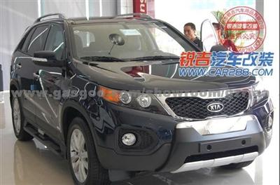 KIA SORENTO front rear grill guard 2009 style (ABS)