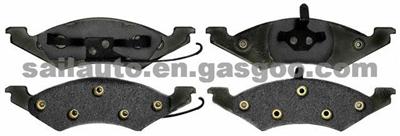 Brake Pad D257-7411a for Ford/ Mercury with Iso9001: 2000/ Ts16949