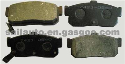 Nissan Brake Pad D540-7421/FDB796/WVA21713