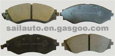 Daewoo Brake Pad D797-7667/D797-7668/FDB1369