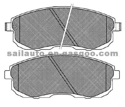 Nissan Brake Pad D815-7318/D815-7783/A-286WK/D1119M