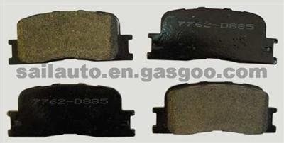 Lexus/Toyota Brake Pad D885-7762/D885-7786/WVA23702