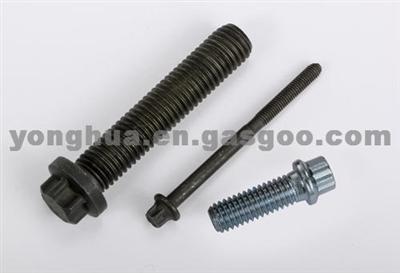 12 Point Flange Head Screw  Gr.8 calss 10.9