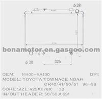 Radiator Toyota Townace Cr40/ 41/ 50/ 51 96-98, Liteace Cr41 16400-6a130