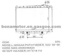 Radiator Nissan Navara D22 1998-2000 21460-2s810 21460-3s100
