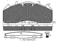 Brake Pad 29174 For Heavy Duty Truck