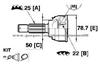 Mitsubishi CV Joint OE MB297343 ,MB176160,MB176865
