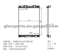 MAN F 2000 Auto Radiator 81061016423