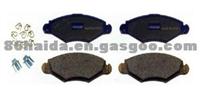 Peugeot 206 Brake Pads-D1143 TS16949/AMECA Certification