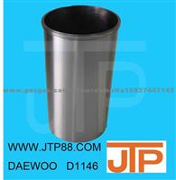 Daewoo Industrial Cylinder Liner D2366 D2366t D1146 D1146t