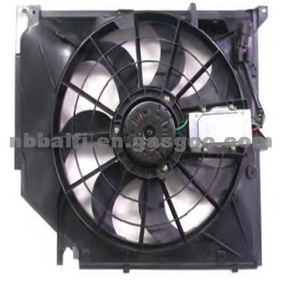 Beamer Bimmer BM E46 Radiator Cooling Auxiliary Fan Assembly Air Condenser Motor