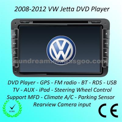 (XDB2830) OE Fitting All In One VW Jetta DVD Player 2012