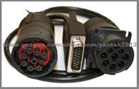 Heavy Duty Cable Deutsch SAE J1939 9pin To 6pin Cable