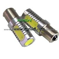 7.5w High Power Car Lights 1156 Led Light Turn Brake Tail Bulbs12v-24v White Color Auto Truck Light