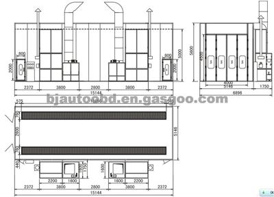 Big Size Spray Booth MST-BY-15