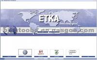 2012 Car Repair Data Repair Software ETKA 7.3 For Audi Vw Skoda Seat