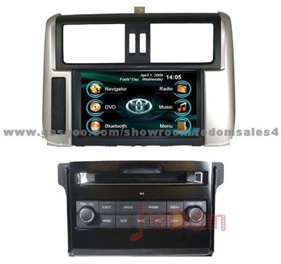 Car GPS Navigation System + Bluetooth + IPod Connectivity For Toyota Prado 2010