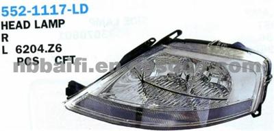 CITROEN Fog Lamp Turn Lamp Head LAMP Front Lamp Tail Lamp OE 552-1117-LD ,5521117LD ,6204.Z6 ,6204Z6