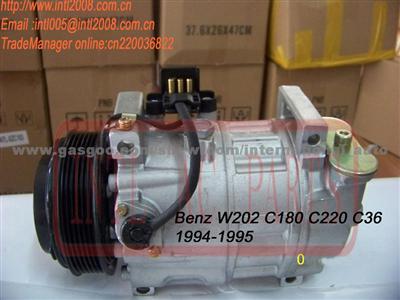 6CA17C-PV6 AC Compressor For Benz W202 C180 C220 C36 1994-1995 OEM#0002301311 0002340711 447100-2480 447200-9053