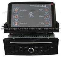 Peugeot 307 2 Din Auto Navigation Dual Dvd Player With GPS, BT, Radio