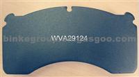 WVA29124 TRUCK BRAKE PAD OEM15224835T400