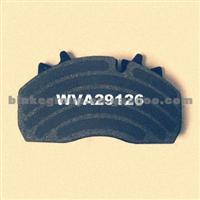 WVA29126 DAF AND RENAULT TRUCK BRAKE PAD OEM1628064