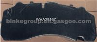 WVA29167 TRUCK BRAKE PAD OEM05.092.90.07.0